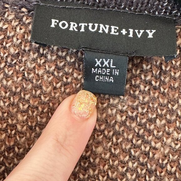 Fortune + Ivy Open Coatigan - EUC - Picture 3 of 3